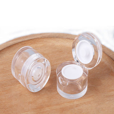 頑丈なPMMA透明化粧品瓶 36×30mm エコフレンドリーな化粧品瓶