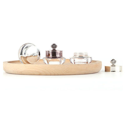 45×44mm 空の顔クリームボトル プラスチック化粧品 ボトル 蓋がカスタマイズされた
