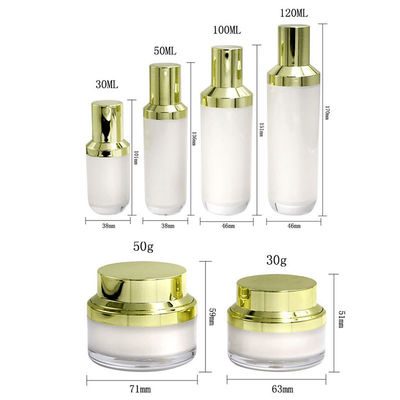 スクリューキャップ 化粧品パッケージセット 化粧品パッケージ 50ml 60ml 100ml 120ml