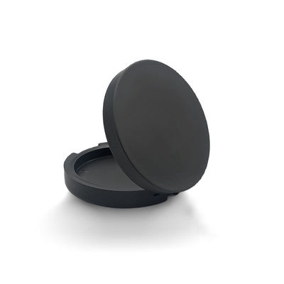 マットブラック パーソナライズド 空っぽ コンパクト 粉末ケース 67mm*19mm