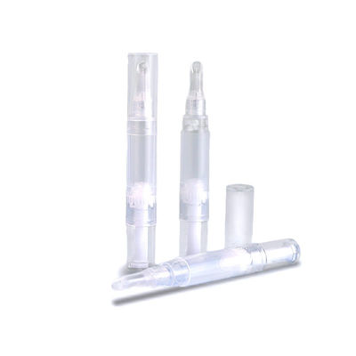 円筒形 クリア・トイスト 化粧品ペンの化粧品パッケージ容器 1.5ml / 2ml