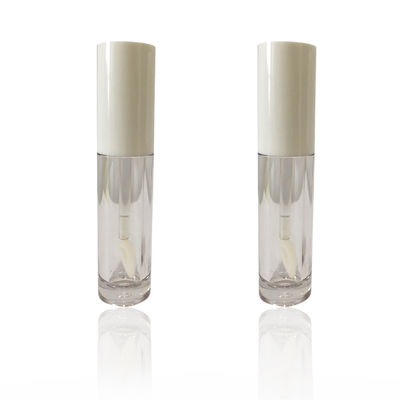 4ml ABS リップグロスの包装チューブ ブラシ付き 空のリップグロスの容器