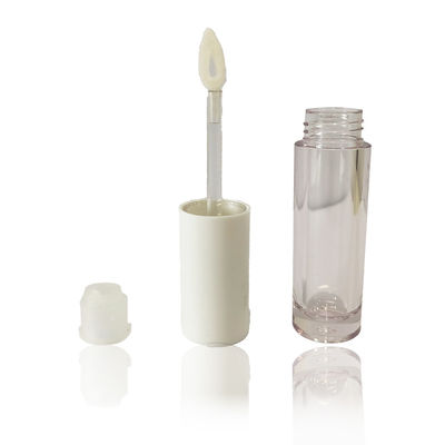 4ml ABS リップグロスの包装チューブ ブラシ付き 空のリップグロスの容器