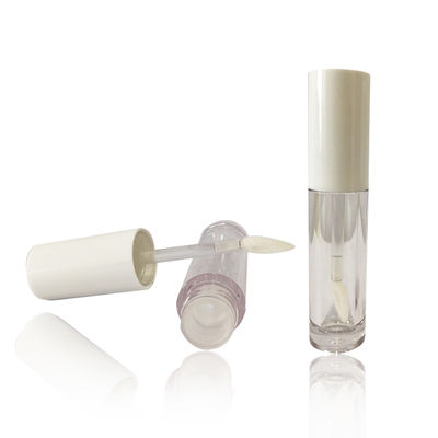 4ml ABS リップグロスの包装チューブ ブラシ付き 空のリップグロスの容器