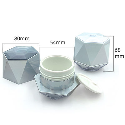 漏れ防止透明化粧品クリームボトル カスタムロゴ 5g/10g PP/ABS/アクリル