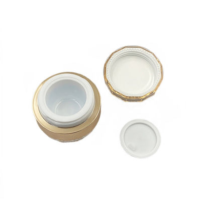 パーソナライズ可能な 50g アクリル化粧品瓶 ダイヤモンドの瓶 デザイン 皮膚ケアクリーム容器