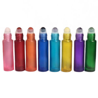 5ml 10ml 丸い透明化粧品の包装ボトル 皮膚ケアクリーム
