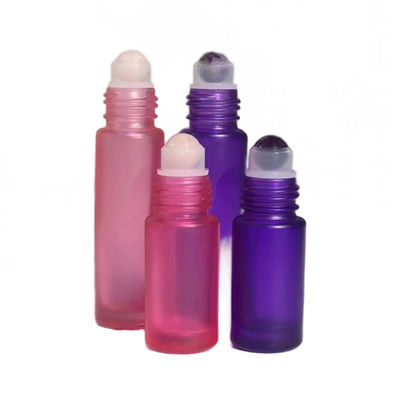 5ml 10ml 丸い透明化粧品の包装ボトル 皮膚ケアクリーム