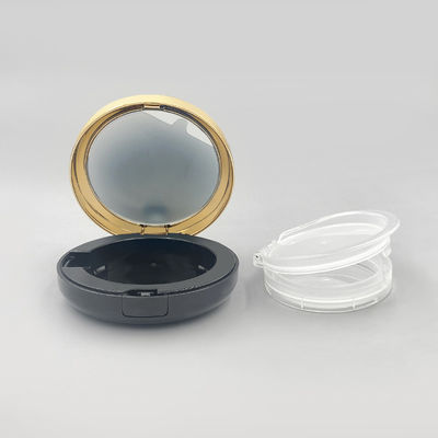 円形プラスチック 再充填可能な クッション ファンデーションケース スナップ 閉じる 化粧品 / 皮膚ケア