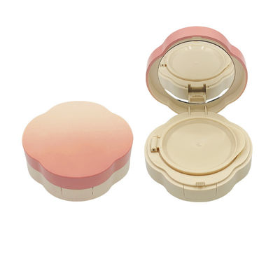 SPF 30 透明な再利用可能な化粧品パッケージ付き,再充填可能な空きクッションファウンデーションケース