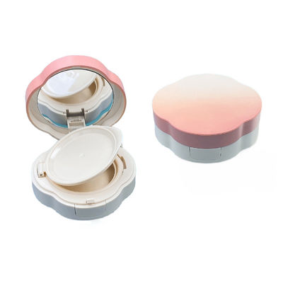 SPF 30 透明な再利用可能な化粧品パッケージ付き,再充填可能な空きクッションファウンデーションケース