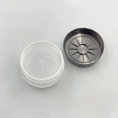 透明な丸い緩い粉末ケース 15g コンパクトの粉末容器